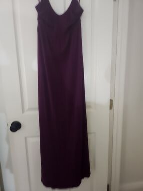 Old Navy Deep Plum Maxi Slip Skirt